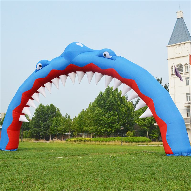 寿宁鲨鱼广告拱门